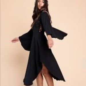 Earthbound black witchy dress medium 🖤